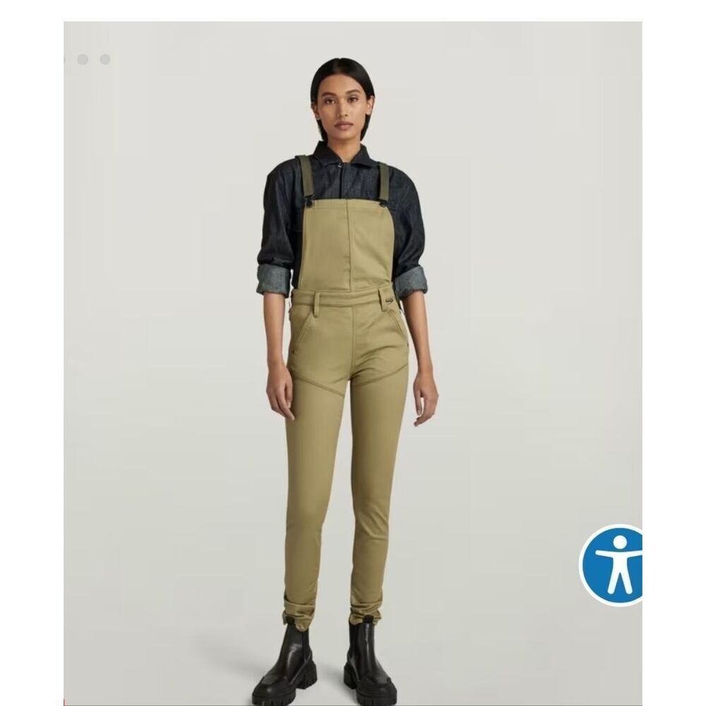 G-Star Raw Worker Radar Dungaree OVERALLS NWT